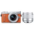Panasonic (パナソニック) LUMIX DC-GF10W ダブルレンズキット オレンジ