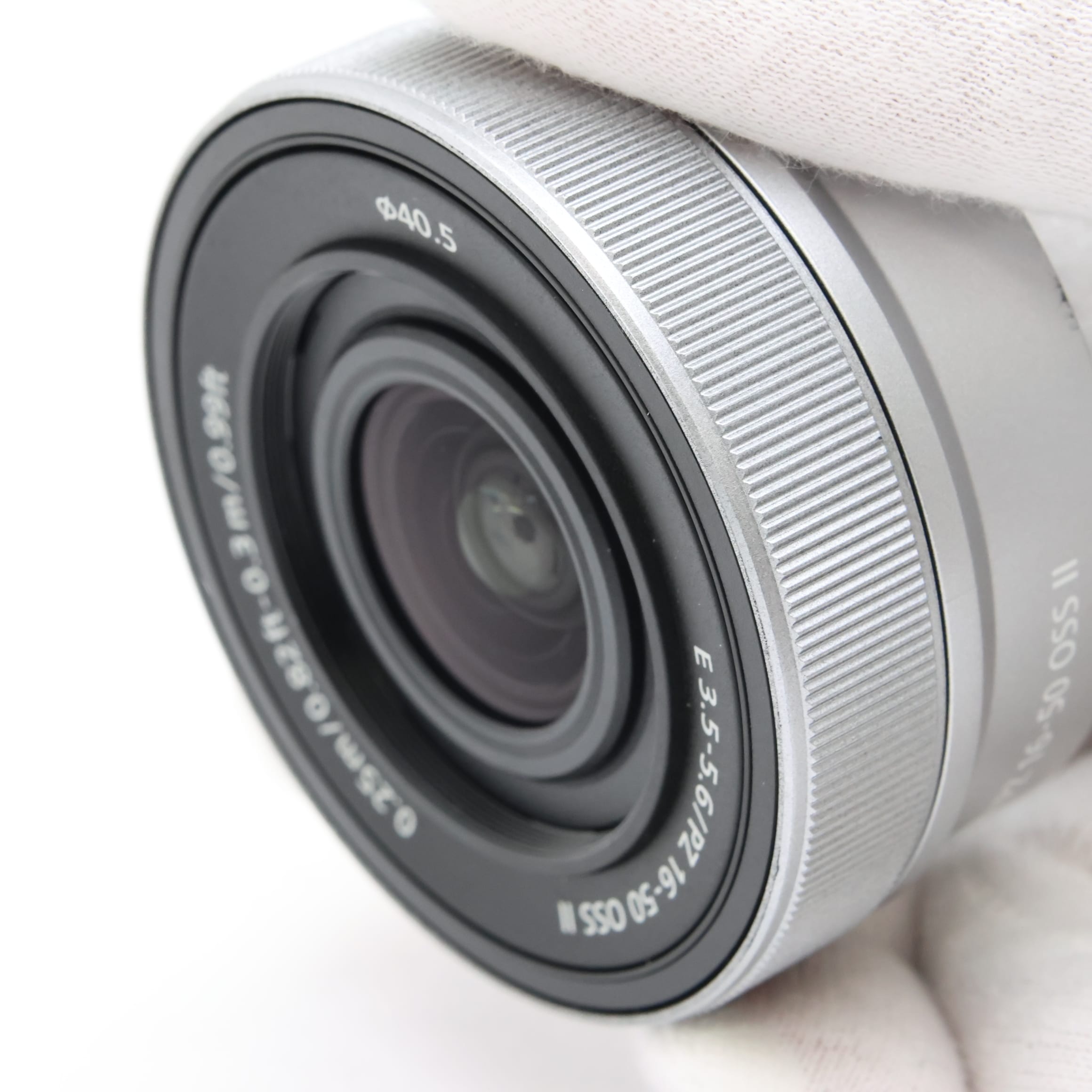 中古)SONY (ソニー) E PZ 16-50mm F3.5-5.6 OSS II SELP16502 シルバー