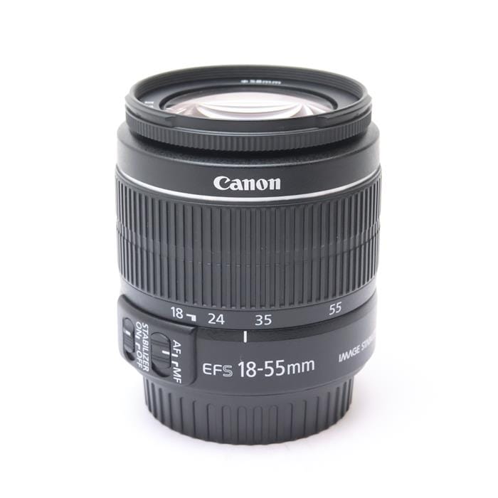 キャノン 標準レンズ 一眼レフカメラ EF-S18-55 フィルター径58mm 中古)Canon (キヤノン) EF-S18-55mm F3.5-5.6 IS II（商品ID