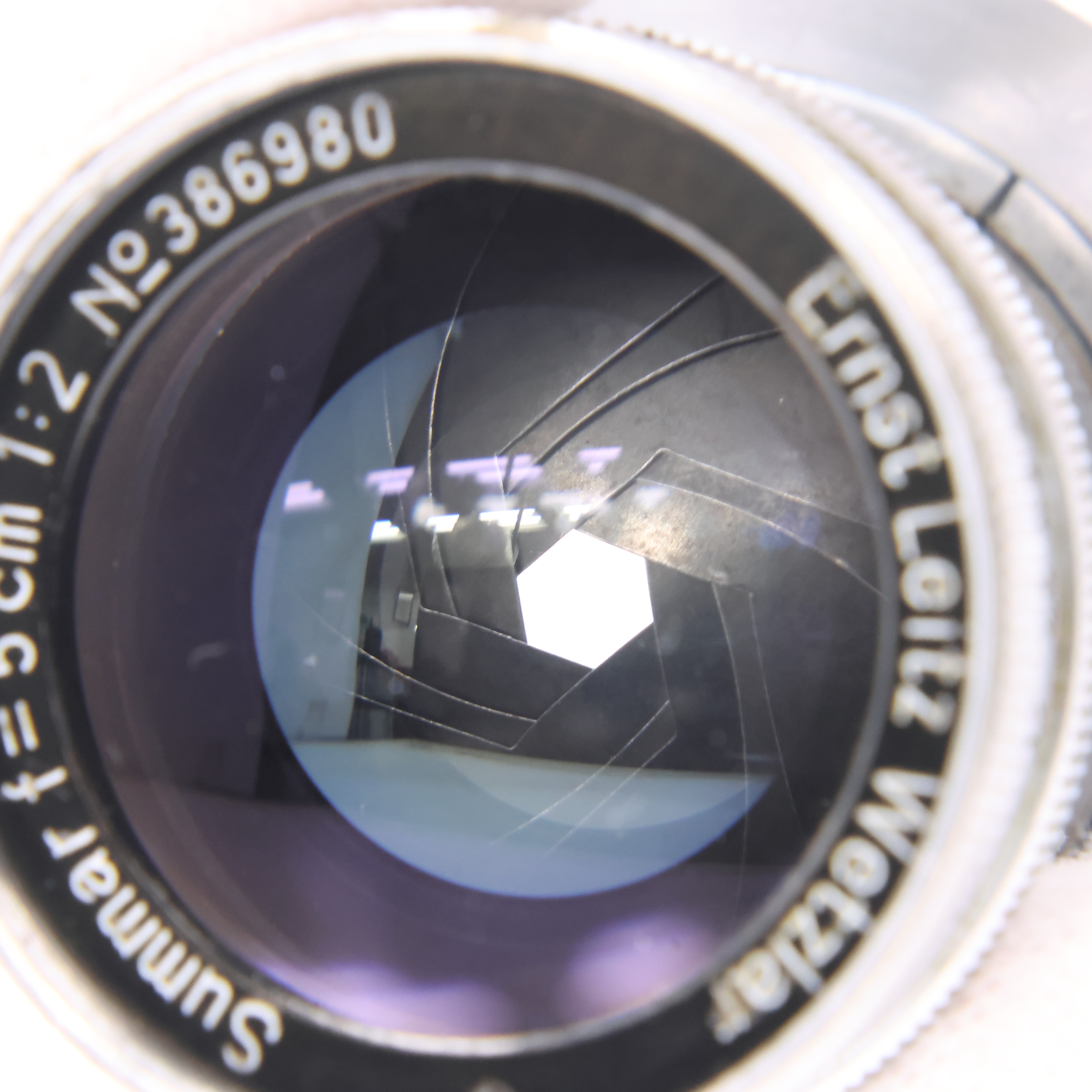 中古)Leica (ライカ) ズマール L50mm F2 クローム（商品ID