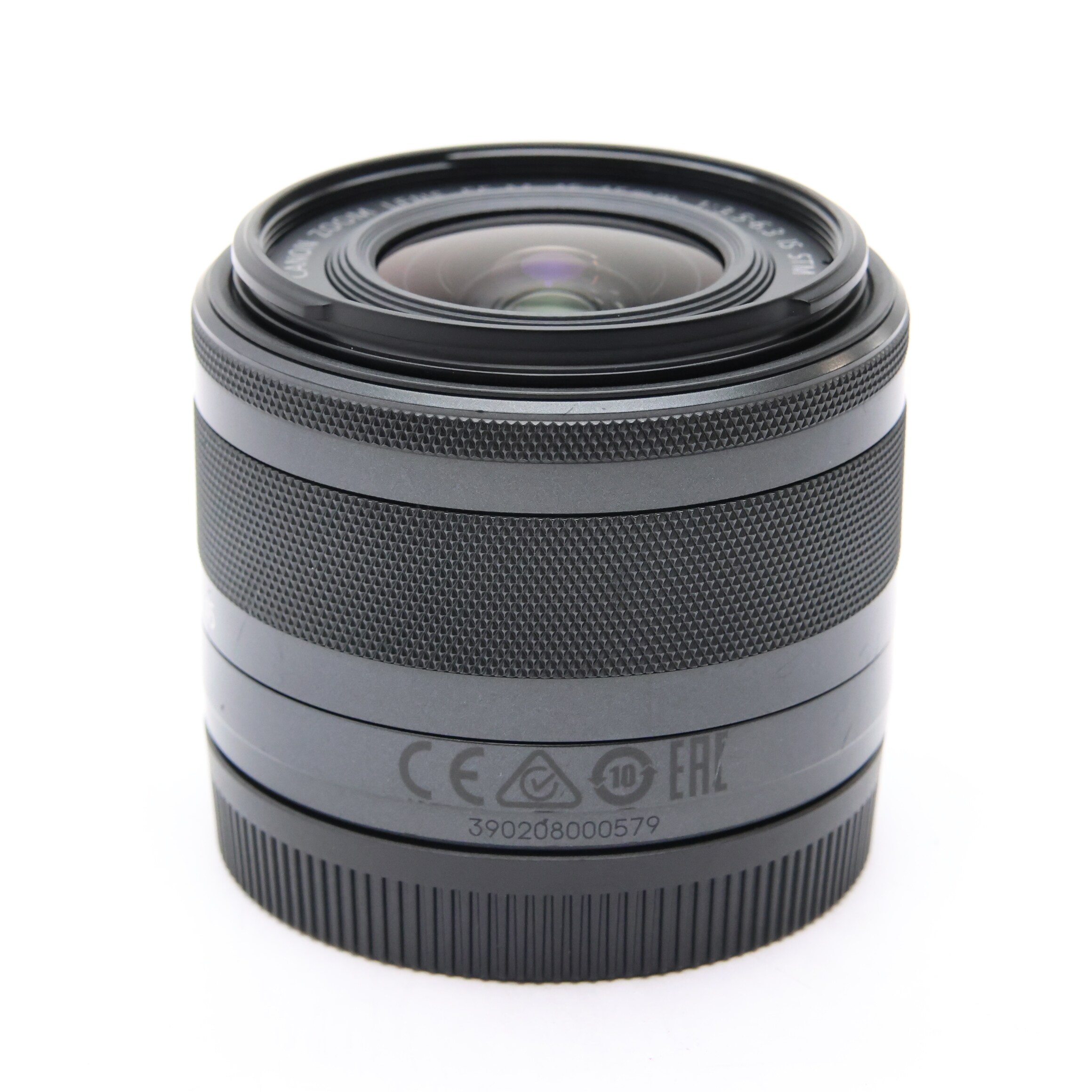 中古)Canon (キヤノン) EF-M15-45mm F3.5-6.3 IS STM グラファイト 