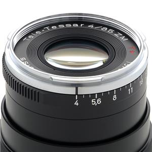 Carl Zeiss (カールツァイス) Tele-Tessar T* 85mm F4 ZM（ライカM用） ブラック