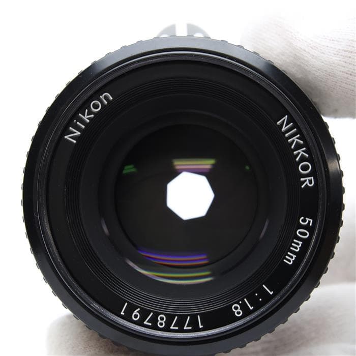 Nikon EM + NIKKOR 50mm F1.8 Ai 新品ストラップ付 Nikon Nikkor 50mm F1.8 AI-S Lens [EXC]