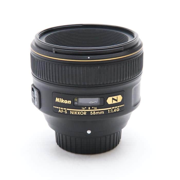 (中古)Nikon (ニコン) AF-S NIKKOR 58mm F1.4G（商品ID：3717016200887）詳細ページ |  デジタルカメラ、ミラーレスカメラ、交換レンズの総合サイト｜マップカメラ
