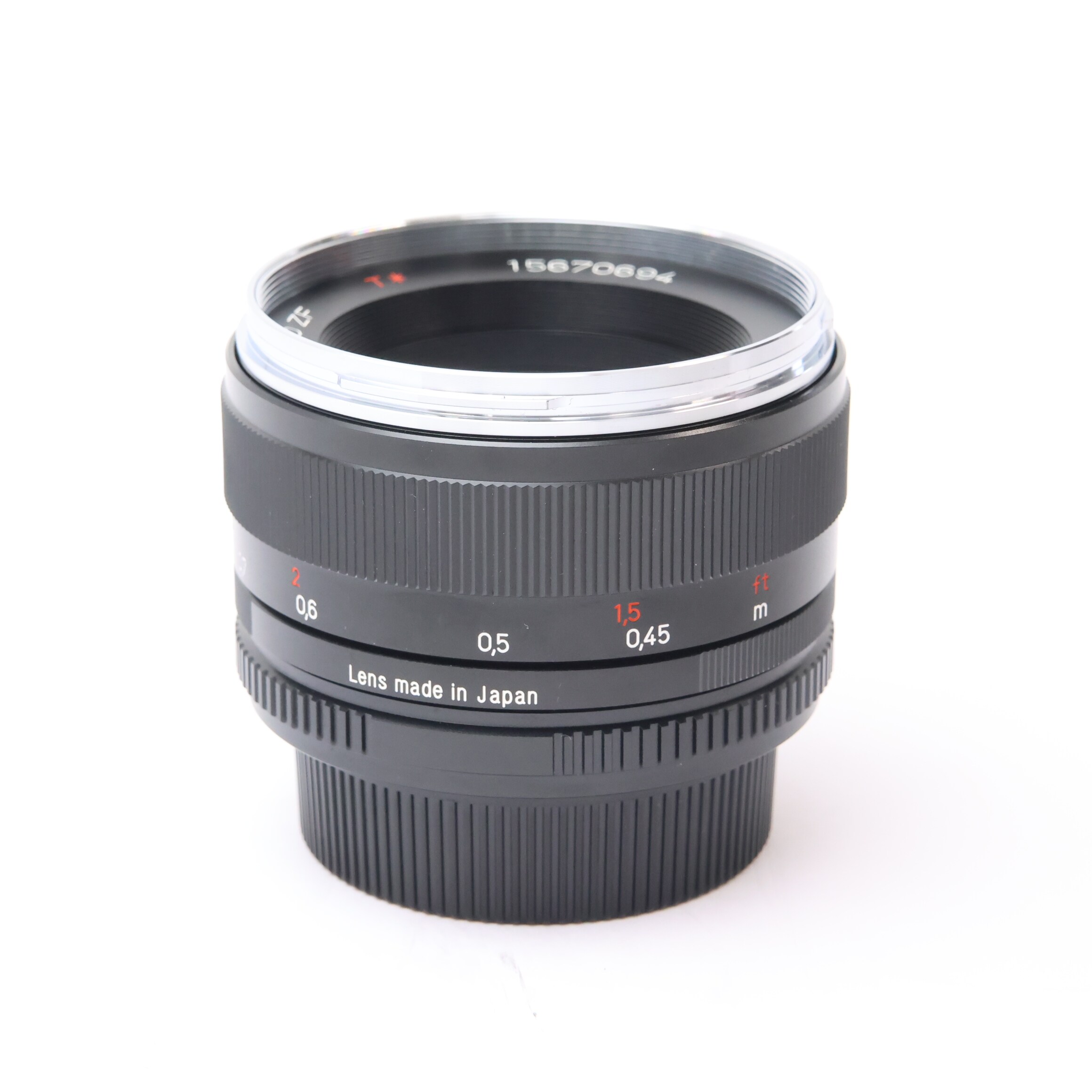 中古)Carl Zeiss (カールツァイス) Planar T* 50mm F1.4 ZF(ニコンF用 