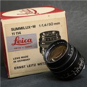 Leica ズミルックス M50mm F1.4 70周年記念 ブラック