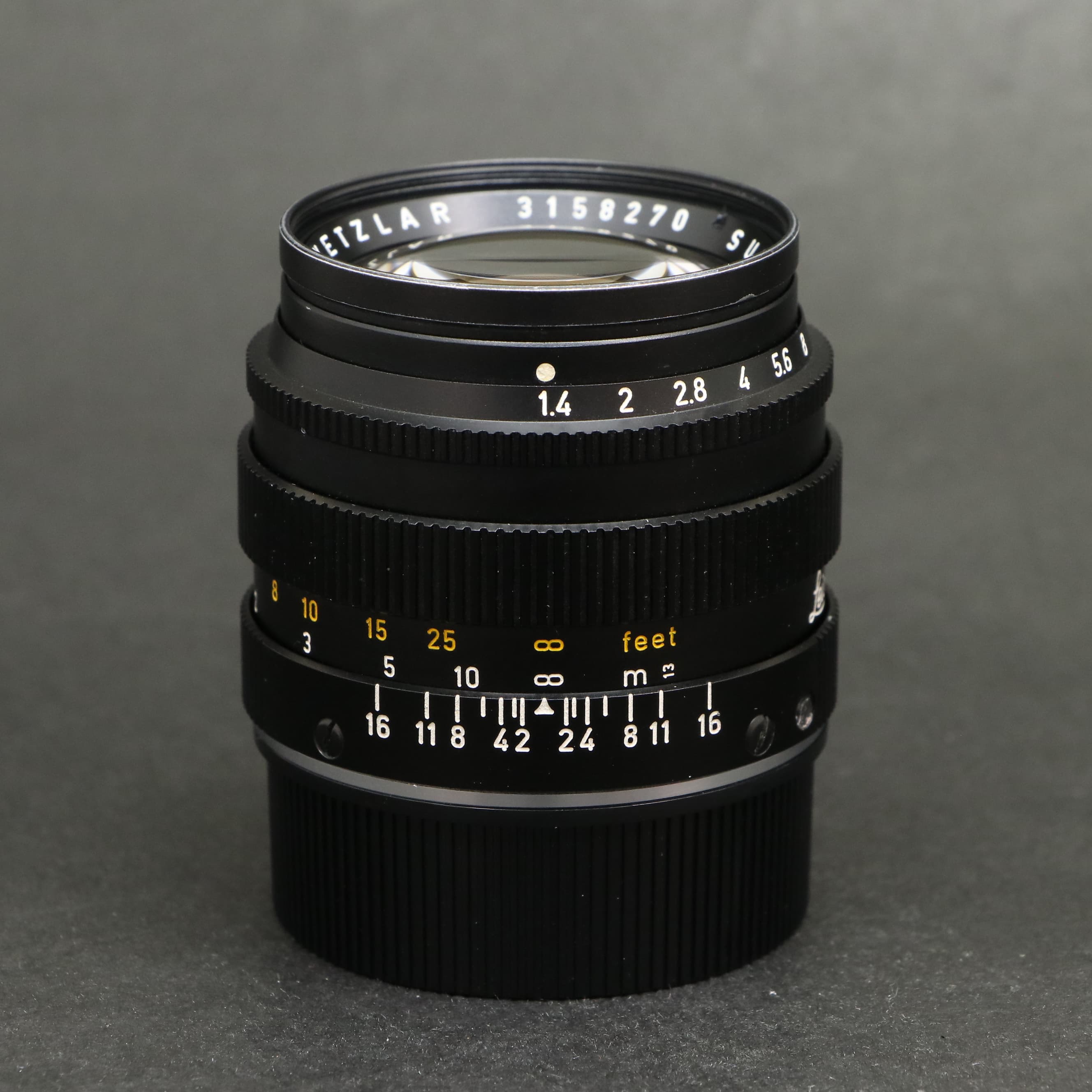 中古)Leica (ライカ) ズミルックス M50mm F1.4 70周年記念 ブラック