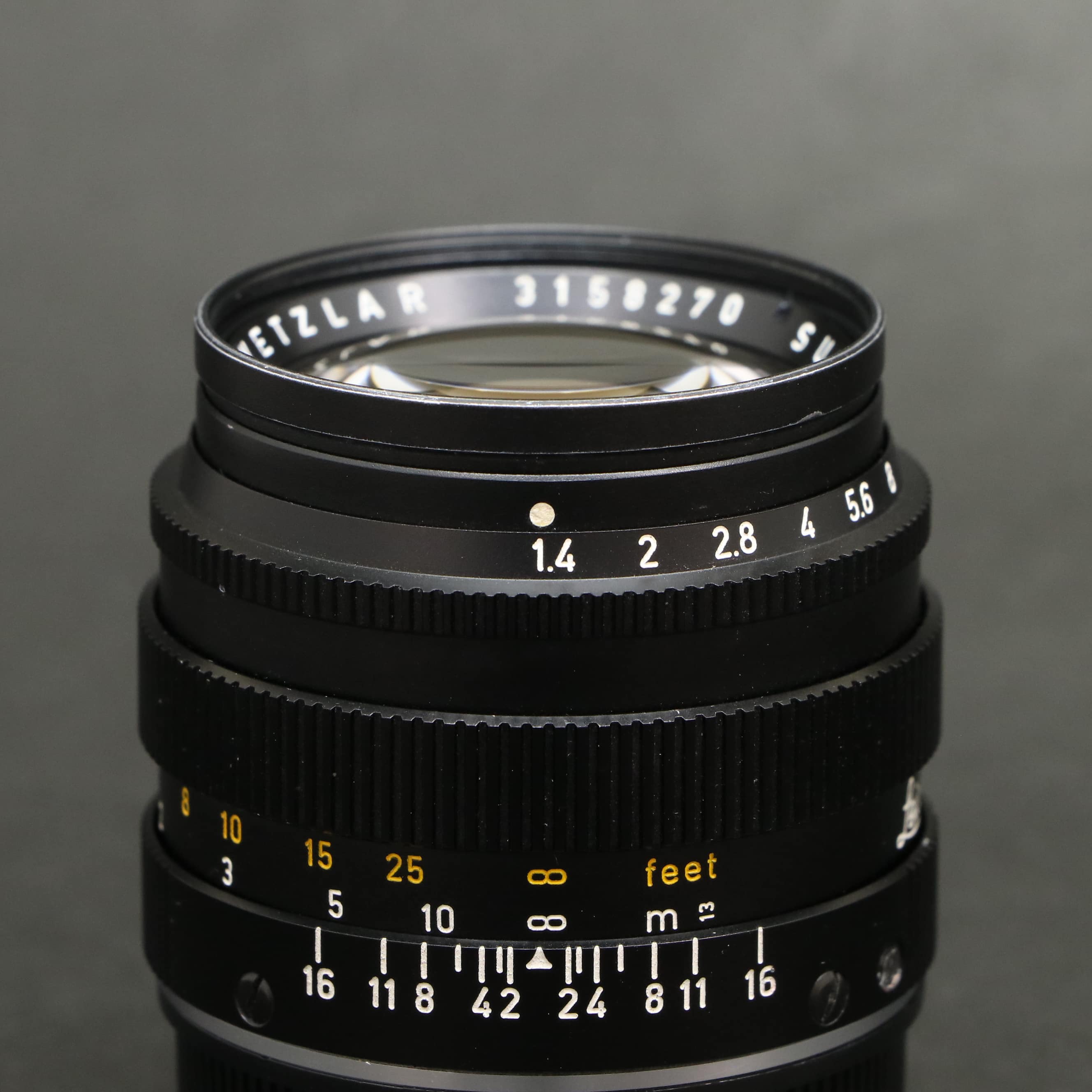 中古)Leica (ライカ) ズミルックス M50mm F1.4 70周年記念 ブラック