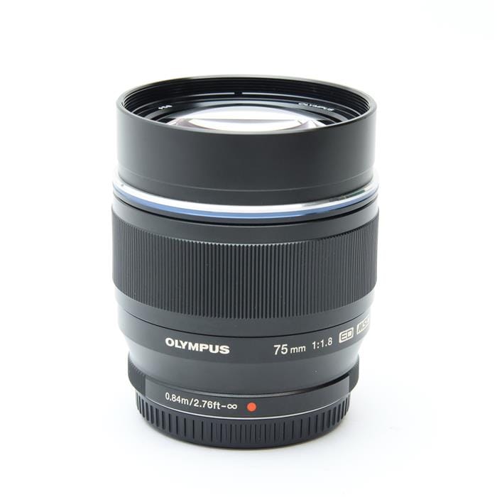 オリンパス OLYMPUS μ 中古)OLYMPUS (オリンパス) M.ZUIKO DIGITAL ED 75mm F1.8 ブラック