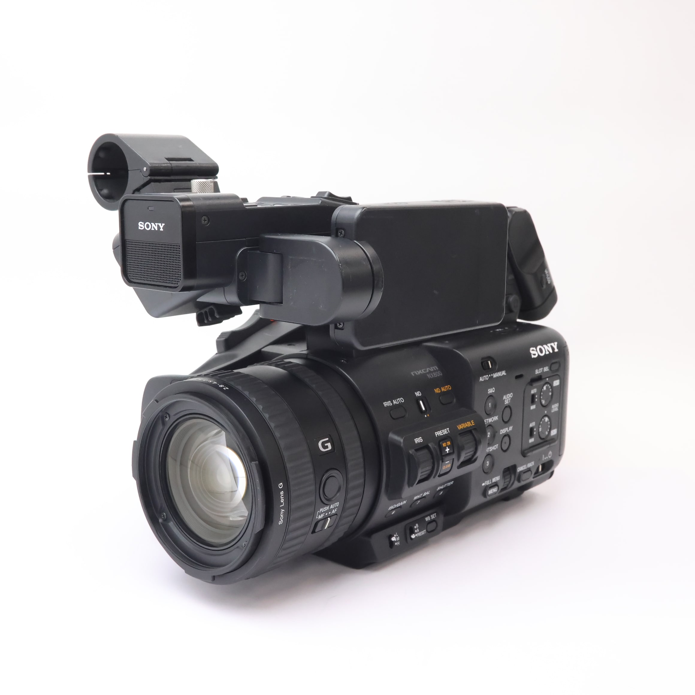SONY NXCAM HXR-NX800 新品　動作確認のみ　業務用ビデオカメラ 中古)SONY (ソニー) NXCAMカムコーダー HXR-NX800（商品ID