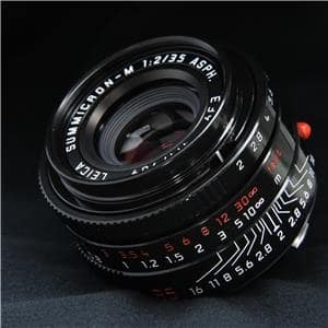 【極美品】ライカ｜ズミクロンM35mm/F2 ASPH.（6bit）Leica Vol.14 ライカ ズミクロンM f2.0/35mm ASPH. 洗練された機動性の高い