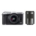 Canon (キヤノン) EOS M6 ダブルズームEVFキット シルバー