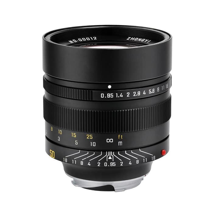 新品)中一光学 SPEEDMASTER 50mm F0.95 (ライカM用) ブラック（商品ID