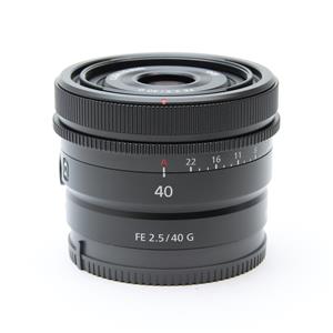 sony (ソニー) fe 40mm f2.5g sel40f25g」の商品検索結果 | デジタル