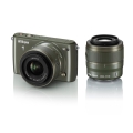 Nikon (ニコン) Nikon 1 S1 ダブルズームキット カーキ
