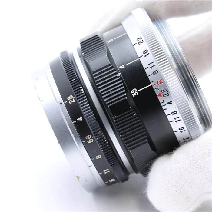 レンジファインダーカメラ 50mm f/2.8 シルバー レンジファインダーカメラ「コニカII」