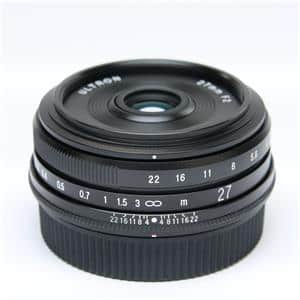 Voigtlander (フォクトレンダー) ULTRON 27mm F2 X-mount（フジフイルムX用） ブラック メイン
