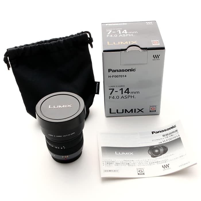 Panasonic デジタルカメラ　H-F007014　広角ズームレンズ 新品)Panasonic (パナソニック) LUMIX G VARIO 7-14mm F4.0 ASPH. H