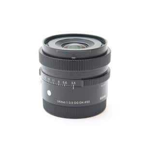 【美品】SIGMA 24mm F3.5 DG DN シグマ ソニーEマウント用 24mm F3.5 DG DN | Contemporary / ソニー E マウント用: 交換
