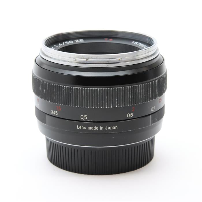 Carl Zeiss カールツァイス Planer 50mm T＊ 美品 中古)Carl Zeiss (カールツァイス) Planar T* 50mm F1.4 ZE（キヤノン