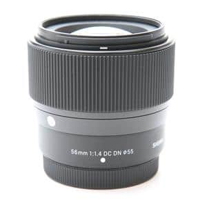 中古】(シグマ) SIGMA 56/1.4 DC DN CONTEMPORARY ソニーE/APS-C用  