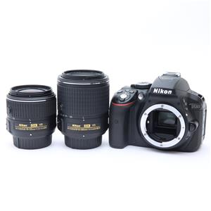 中古)Nikon (ニコン) D5300 ダブルズームキット2 ブラック（商品ID