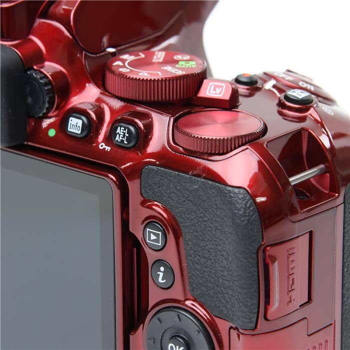 中古)Nikon (ニコン) D5500 18-55 VR II レンズキット レッド