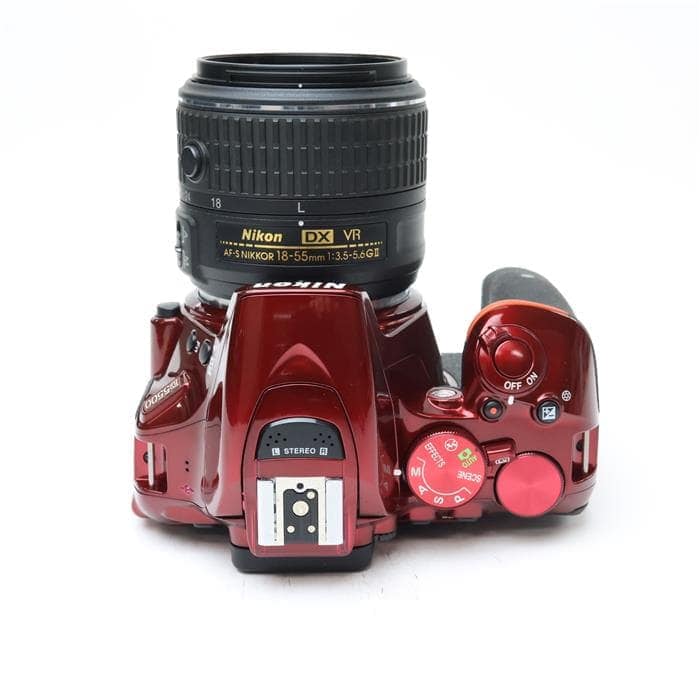 中古)Nikon (ニコン) D5500 18-55 VR II レンズキット レッド
