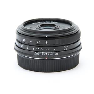 Voigtlander (フォクトレンダー) ULTRON 27mm F2 X-mount（フジ