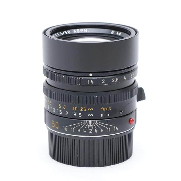 中古)Leica (ライカ) ズミルックス M50mm F1.4 ASPH. (6bit) ブラック（商品ID：3717016584901）詳細ページ  デジタルカメラ、ミラーレスカメラ、交換レンズの総合サイト｜マップカメラ