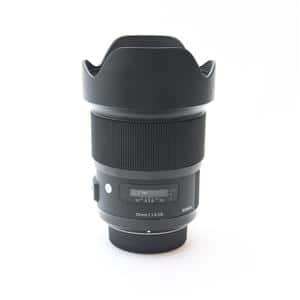 SIGMA (シグマ) Art 20mm F1.4 DG HSM  (ニコンF用) メイン