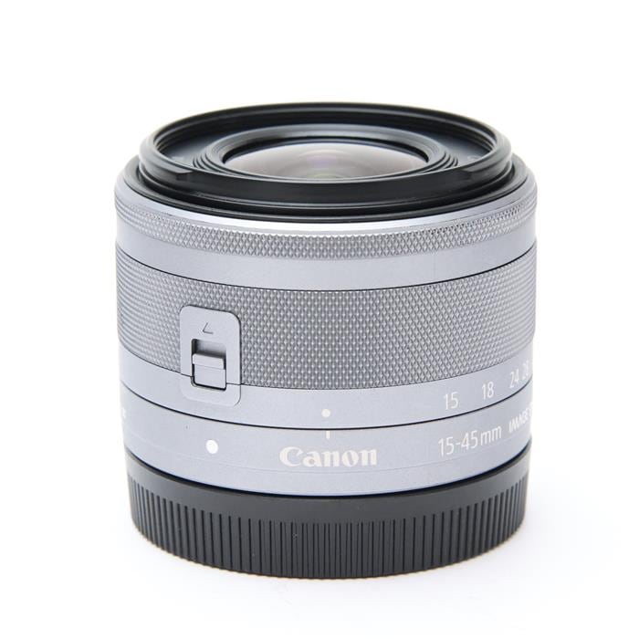 中古)Canon (キヤノン) EF-M15-45mm F3.5-6.3 IS STM シルバー（商品ID