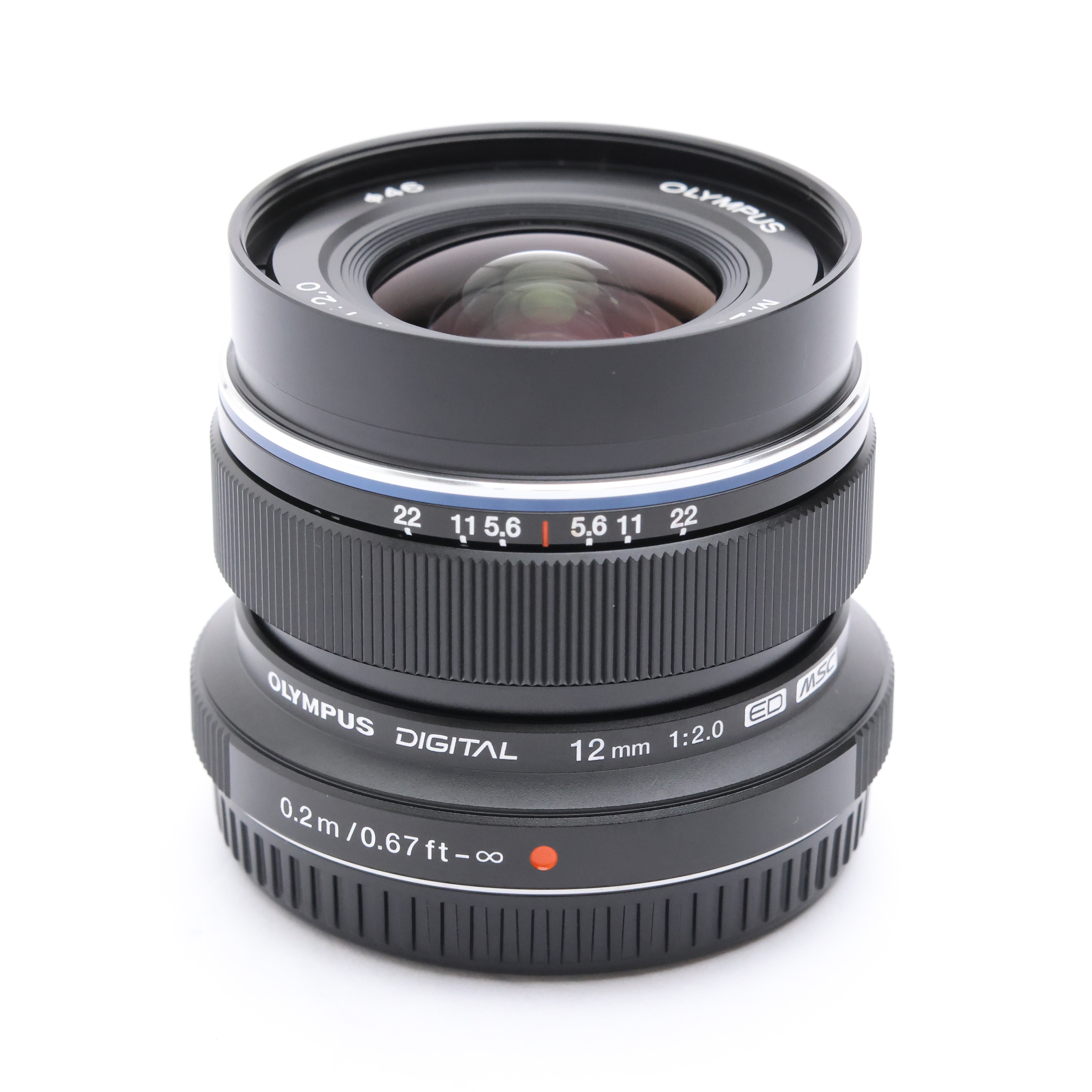 中古)OLYMPUS (オリンパス) M.ZUIKO DIGITAL ED 12mm F2.0 ブラック