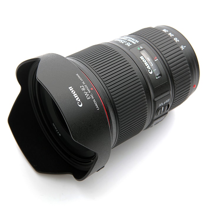 新品)Canon (キヤノン) EF16-35mm F4L IS USM（商品ID：4549292009903