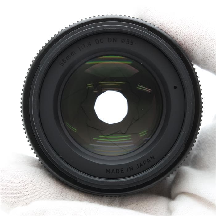 SIGMA - 【中古】(シグマ) SIGMA 56mm F1.4 DC DN Contemporary フジフィルムX用 中古)SIGMA (シグマ) Contemporary 56mm F1.4 DC DN (フジ