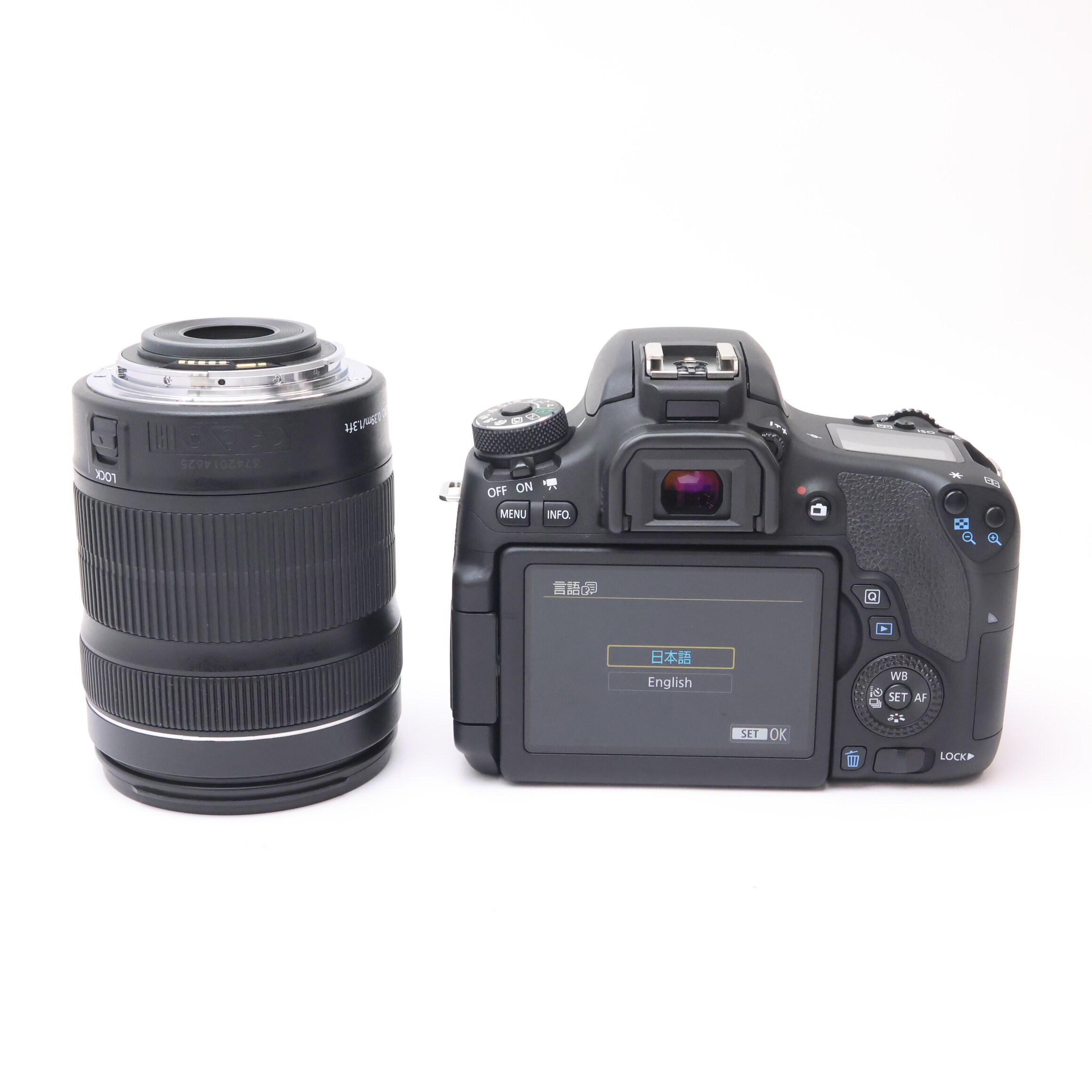 中古)Canon (キヤノン) EOS 8000D EF-S18-135 IS STM レンズキット 