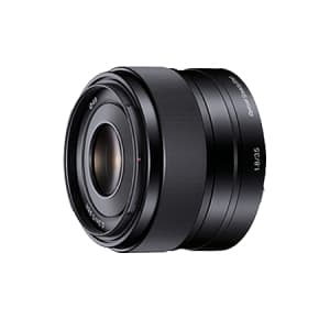 ほぼ新品未使用品（付属品傷あり）　SONY E35F1.8OSS