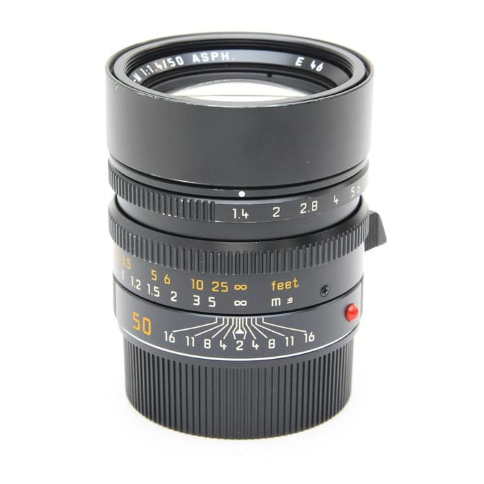 【期間限定値下げ】ライカ｜ズミルックスM50mm/F1.4 ASPH.（6bit 中古)Leica (ライカ) ズミルックス M50mm F1.4 ASPH. (6bit) ブラック