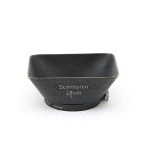 LEICA - 美品 Leica SOOBK 赤ズマロンフード 中古)Leica (ライカ) レンズフード SOOBK 赤ズマロン 28mm F5.6