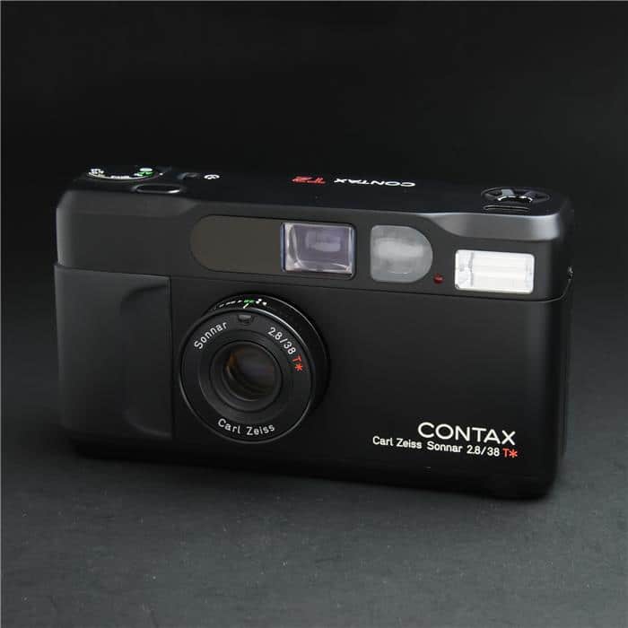 CONTAX T2 ブラック CONTAX T2 Black Limited Point & Shoot 35mm Film Camera