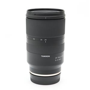 TAMRON (タムロン) 28-75mm F2.8 DiIII RXD / Model A036SF （ソニーE