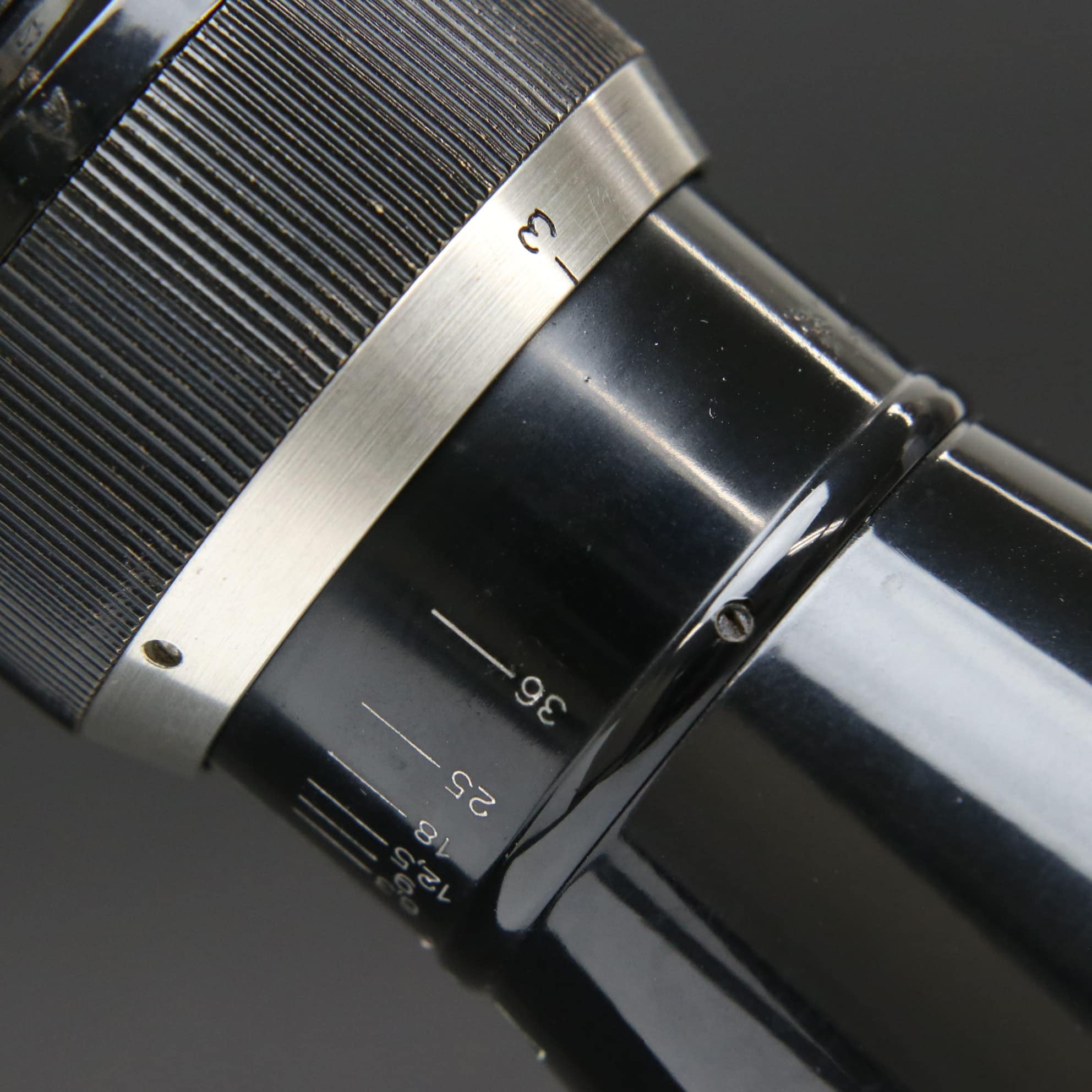 中古)Leica (ライカ) エルマー L105mm F6.3 山岳 クローム フード付