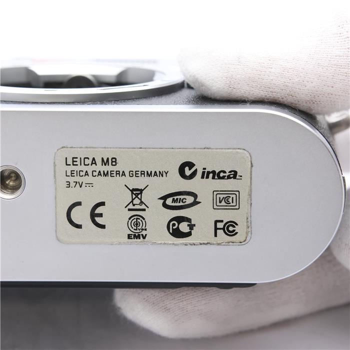 中古)Leica (ライカ) M8 ボディ シルバー（商品ID：3717030856909