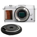 OLYMPUS (オリンパス) PEN E-P5 ボディ/BCL-1580セット プレミアムモデル ホワイト