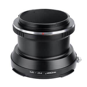 K&F Concept (ケーアンドエフ・コンセプト) マウントアダプター ペンタックス67レンズ/フジフイルムGFXボディ用 KF-P67G