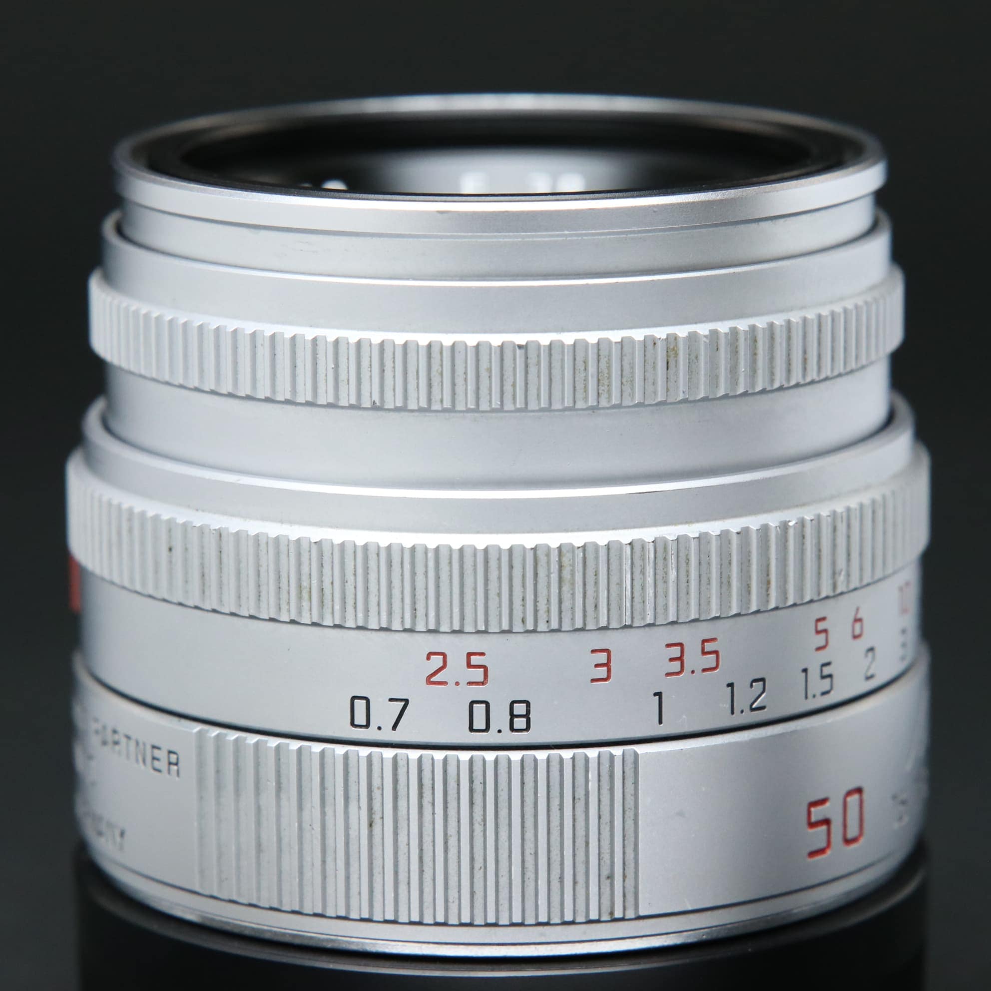 中古)Leica (ライカ) ズミクロン M50mm F2 レンズフード組込 