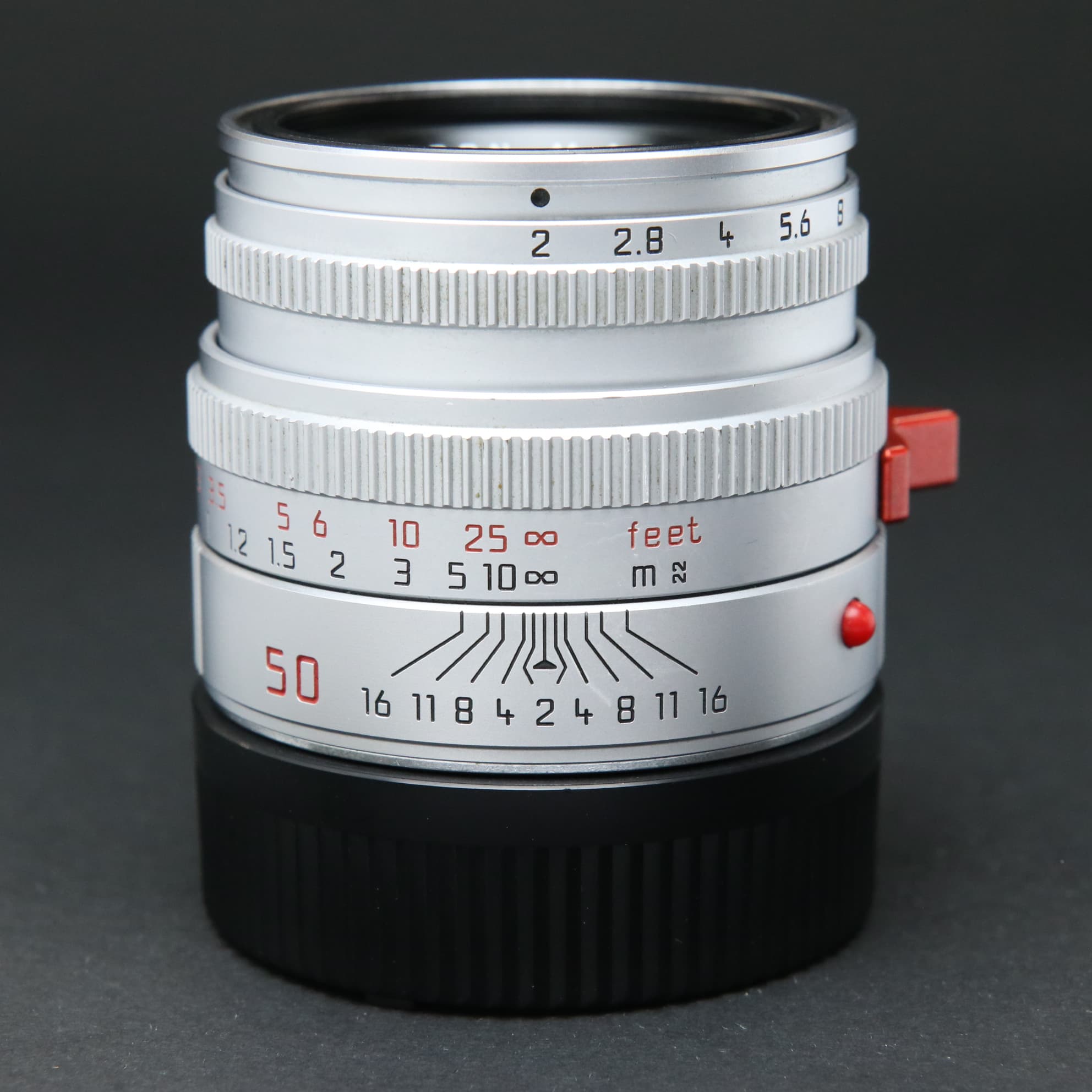中古)Leica (ライカ) ズミクロン M50mm F2 レンズフード組込