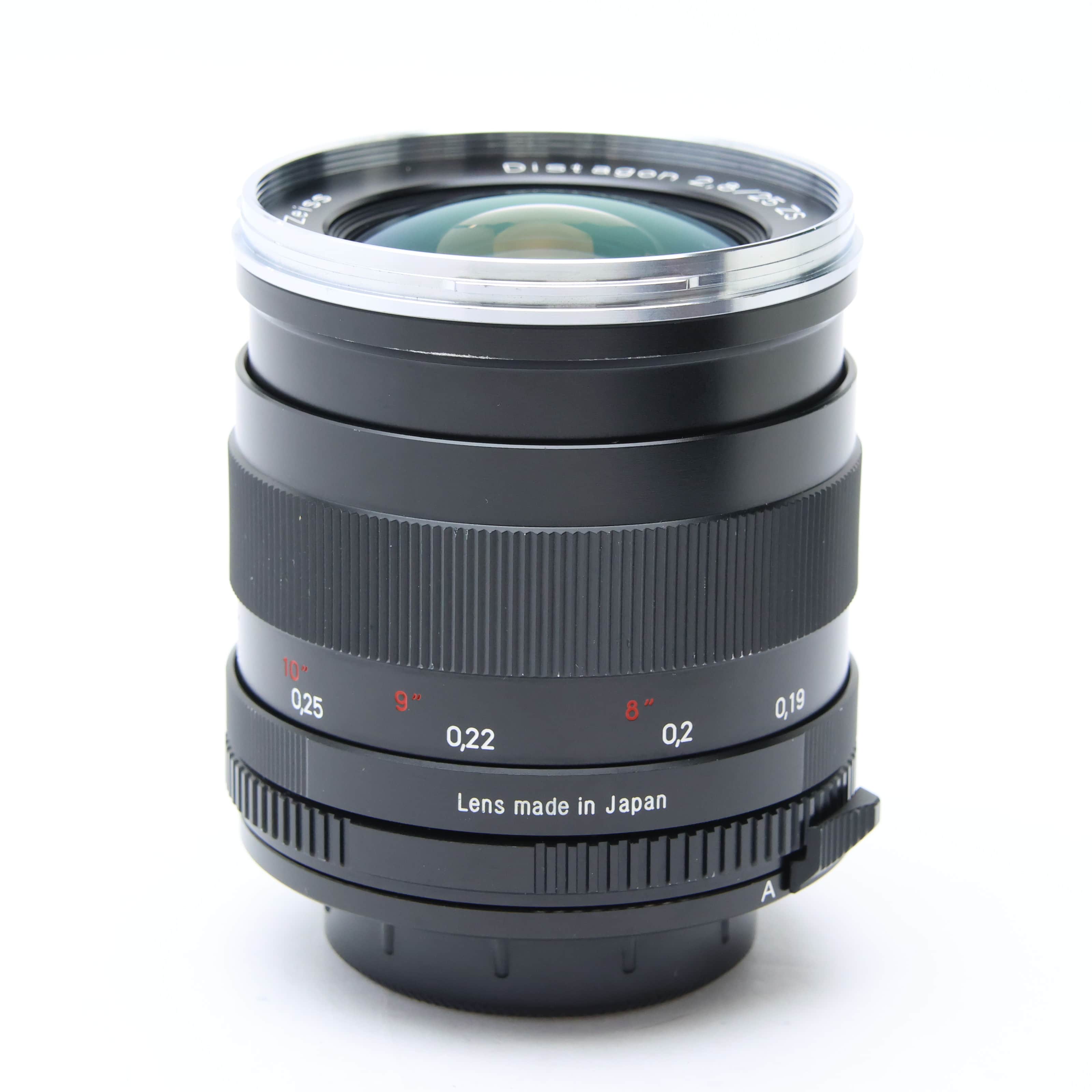 【中古】Carl Zeiss Distagon T* 25mm F2.8 ZF 中古)Carl Zeiss (カールツァイス) Distagon T* 25mm F2.8 ZS(M42用