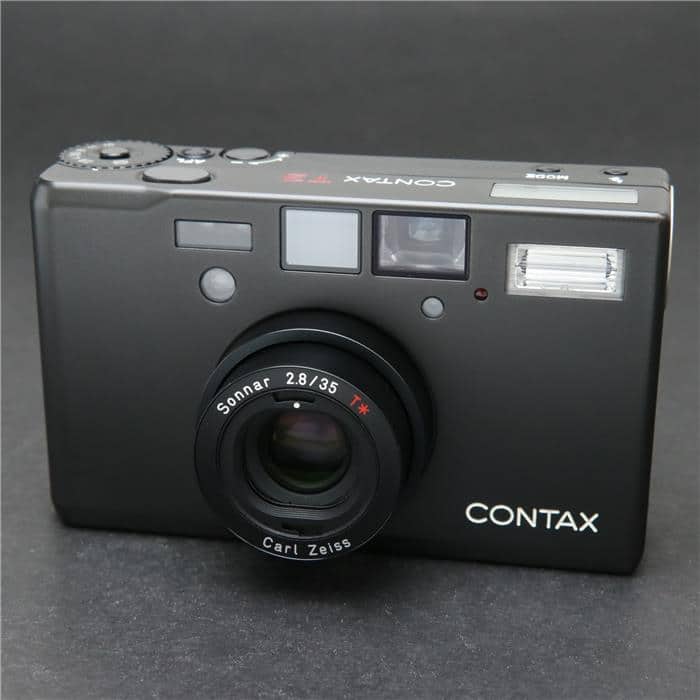 コンタックスT3 70周年モデル シルバーチタンAFフィルムカメラ（JUNK
