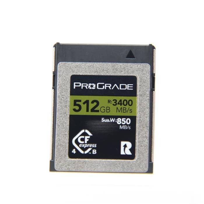 GOLD CFexpressカード 4.0 TypeB 512GB PGCFX512GATJP